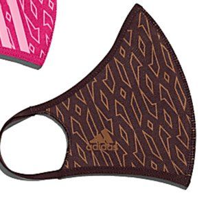 IVY PARK ADIDAS MONOGRAM FACE COVER NIGHT RED